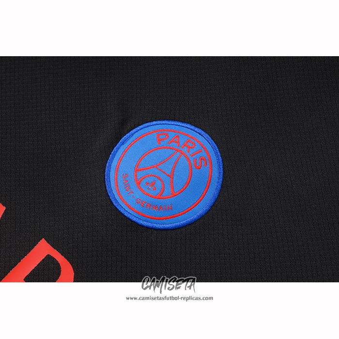Chandal del Paris Saint-Germain 2026-2027 Manga Corta Negro - Pantalon Corto